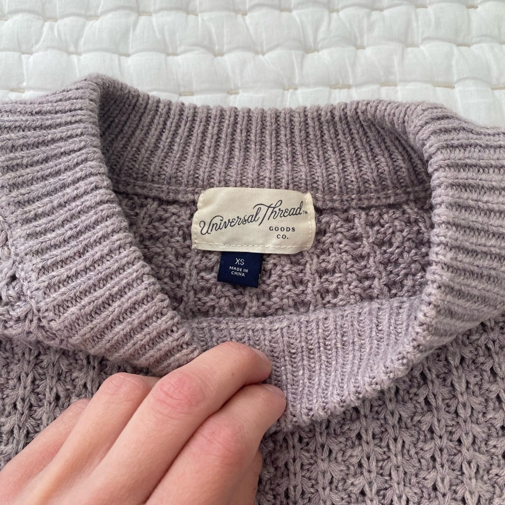 Universal Thread Light Purple Sweater - image 3